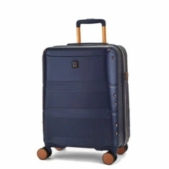 Rock Mayfair 4 Wheel Cabin Suitcase - 54cm 20 Rock Mayfair 4 Wheel Cabin Suitcase - 54cm -UK Suitcase Sales 2024 Small Suitcase Mayfair Navy TR 0238 Main 2 60156.1686734098