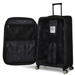 Ted Baker Albany Eco 4 Wheel Large Suitcase - 80cm -UK Suitcase Sales 2024 TBW7001 001 Ted Baker Albany Eco Black Large Case 3 94202.1684486028