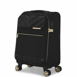 Ted Baker Albany Eco 4 Wheel Cabin Suitcase - 55cm 13 Ted Baker Albany Eco 4 Wheel Cabin Suitcase - 55cm -UK Suitcase Sales 2024 TBW7003 001 Ted Baker Albany Eco Black Cabin Case 2 43210.1684486093