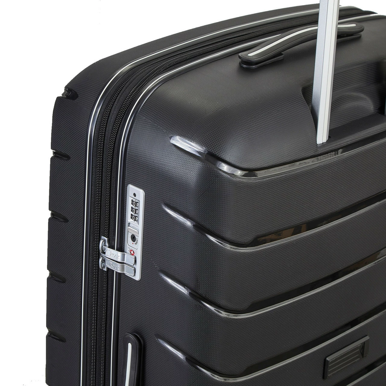 Rock Prime 4 Wheel Exp Medium Suitcase - 66cm 7 Rock Prime 4 Wheel Exp Medium Suitcase - 66cm - Image 7