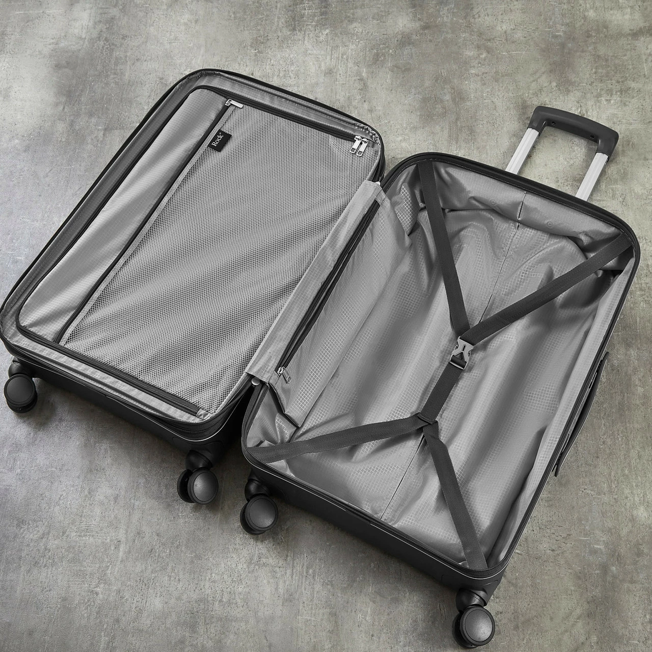 Rock Prime 4 Wheel Exp Medium Suitcase - 66cm 11 Rock Prime 4 Wheel Exp Medium Suitcase - 66cm - Image 11