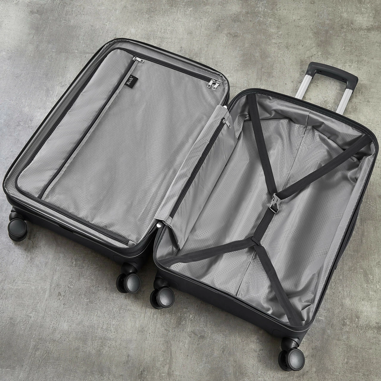 Rock Prime 4 Wheel Exp Medium Suitcase - 66cm 18 Rock Prime 4 Wheel Exp Medium Suitcase - 66cm - Image 18