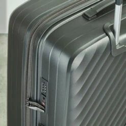 Rock Infinity 4 Wheel Expandable Medium Suitcase - 64cm -UK Suitcase Sales 2024 TSA Lock Infinity Charcoal TR 0238 03531.1686820000.1280.1280 55793.1686822845