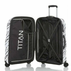 Titan X2 4 Wheel Cabin Suitcase - 55cm -UK Suitcase Sales 2024 Titan X2 S Black Pepper 825406 02 5 35953.1686307910
