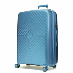 Rock Infinity 4 Wheel Expandable Large Suitcase - 73cm -UK Suitcase Sales 2024 blue l01 copy 65822.1686824277
