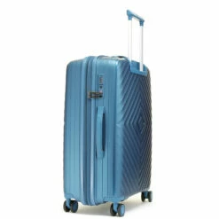Rock Infinity 4 Wheel Expandable Medium Suitcase - 64cm -UK Suitcase Sales 2024 blue m08 copy 01018.1686822852