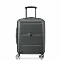 Delsey Comete + 4 Wheel Slim Cabin Suitcase - 55cm