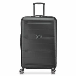 Delsey Comete + 4 Wheel Large Suitcase - 77cm