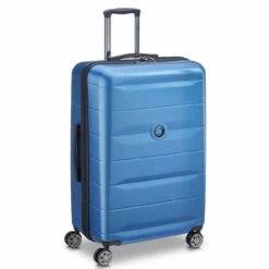Delsey Comete + 4 Wheel Large Suitcase - 77cm -UK Suitcase Sales 2024 delsey comete 00304182112 02 79704.1662655263