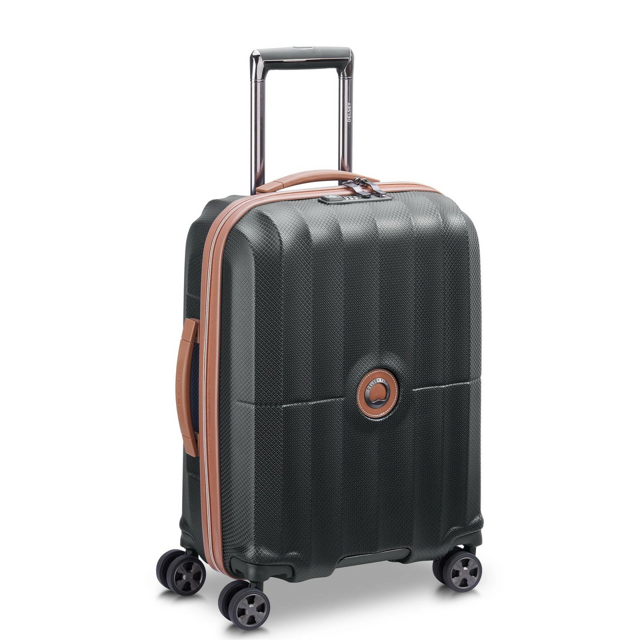 Delsey St. Tropez 4 Wheel Slim Cabin Suitcase - 55cm 2 Delsey St. Tropez 4 Wheel Slim Cabin Suitcase - 55cm - Image 2