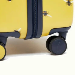 Joules Hard Side 4 Wheel Cabin Suitcase - 54cm -UK Suitcase Sales 2024 jlh0103 101 joules botanical bee cabin case wheels 1 34618.1691572858