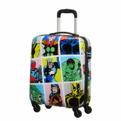 American Tourister Marvel Legends 2.0 4 Wheel Cabin Suitcase - 55cm -UK Suitcase Sales 2024 prod col 92690 9073 front34 26892.1686576179
