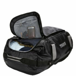 Thule Chasm 90L Duffle Backpack - 74cm -UK Suitcase Sales 2024 small thule chasm 90l tdsd204 black fs 04 3204417 1 95345.1657196610