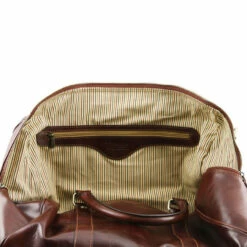 Tuscany Leather Duffle Bag With Rear Pocket Small - 42cm -UK Suitcase Sales 2024 tl141250 1 7 1 14277.1659358747