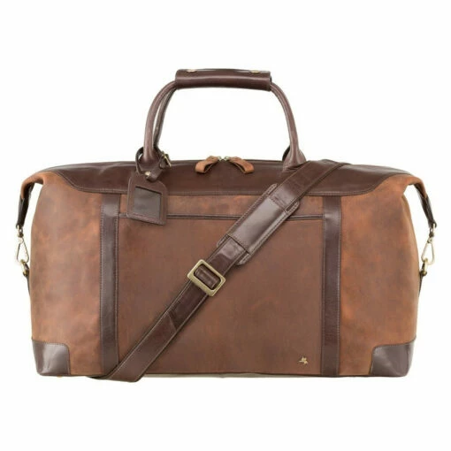 Visconti Voyager Leather Holdall Cabin Size - 55cm -UK Suitcase Sales 2024 voyager 48517.1682677626